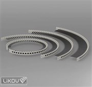 LIKOV TN Profifix rychlošroub do plechu tl. 0,7 mm - v pásce -  3,5/55mm, 1000ks/bal